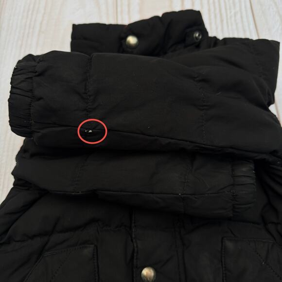 Polo Ralph Lauren Boys Toddler 3T Puffer Down Jacket Black ***No Hood*** - Picture 6 of 10
